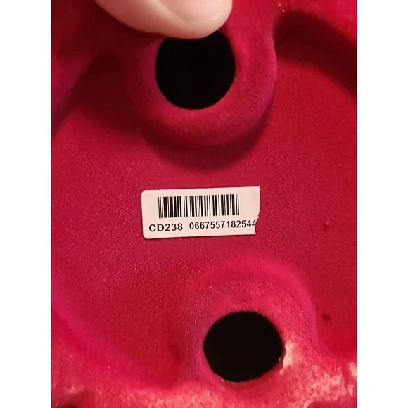 BATH & BODY WORKS Red/Maroon Velvet Fall Pumpkin 3 Wick Candle Holder - Picture 7 of 8